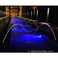 Fountaine de flux laminaire coloré Saut-jet Pop Jet Fountain